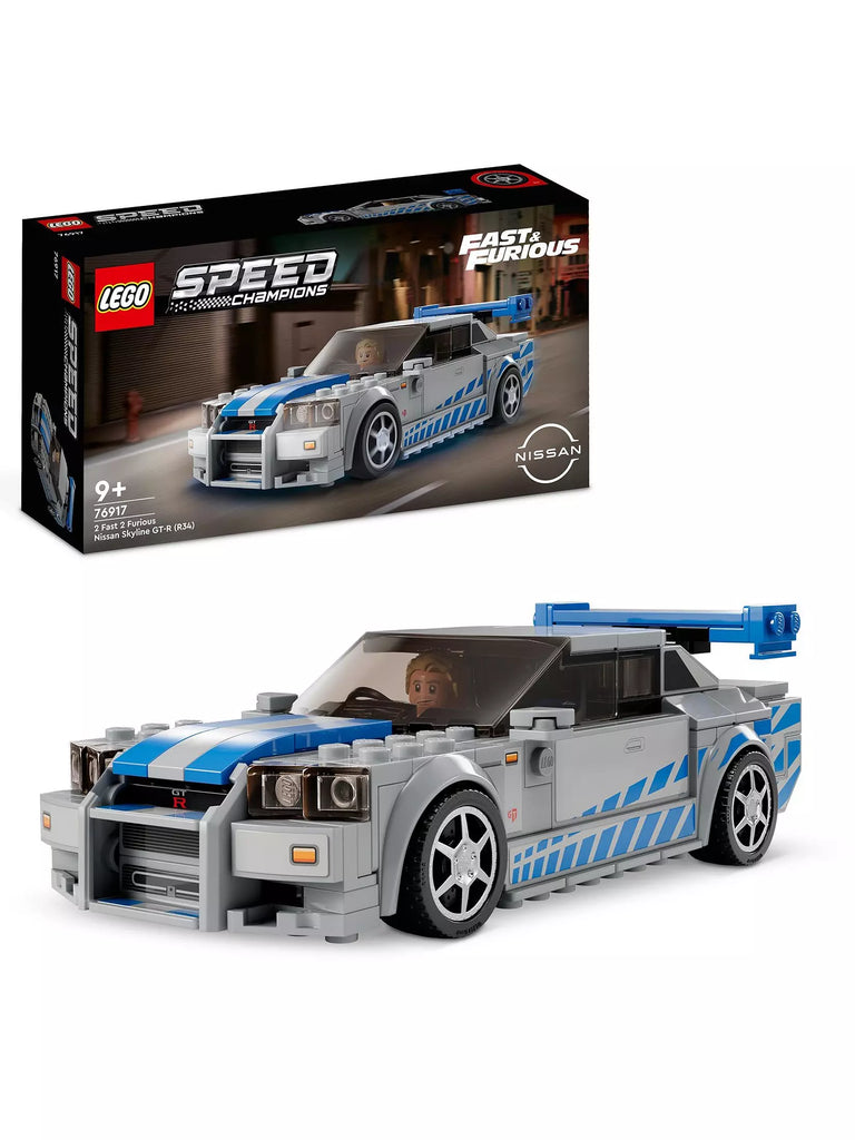 LEGO Speed Champions 2 Fast 2 Furious Nissan Skyline GT-R R34 76917